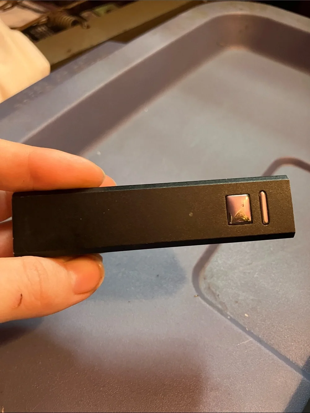 Slim Black USB charger